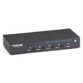 Black Box 4 X 1 Vga Switch w/ Serial And Audio AVSW-VGA4X1A
